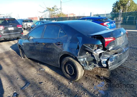 2017 Toyota Corolla Le from USA, damaged, VIN 2T1BURHE2HC856306